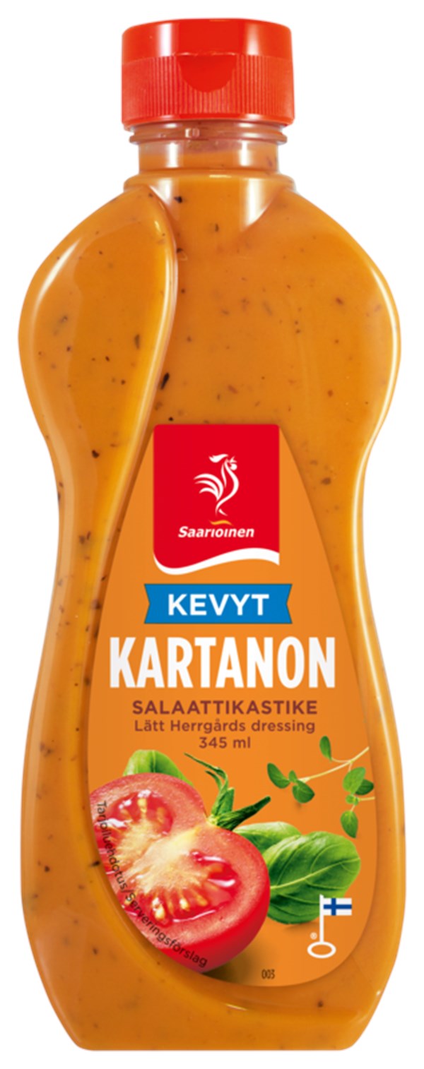 Kevyt Kartanon salaattikastike 345 ml