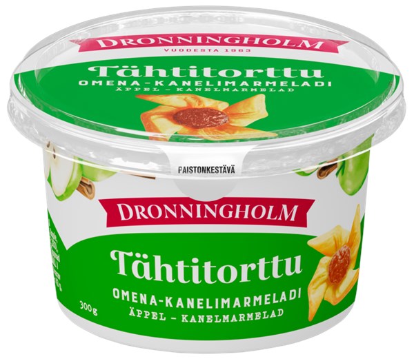 Dronningholm Tähtitorttu Omena-kanelimarmeladi 300 g