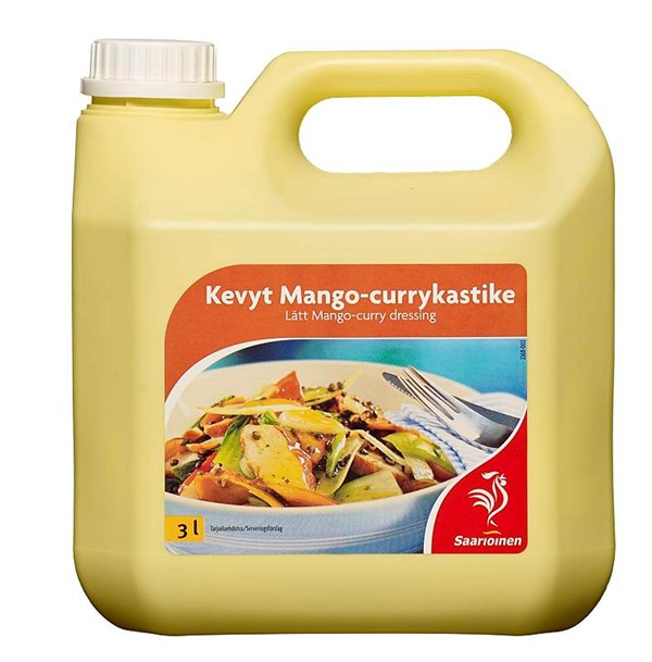 Kevyt Mango-currykastike 3 L
