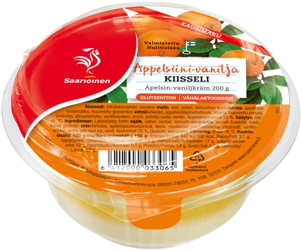 Appelsiini-vaniljakiisseli 200 g