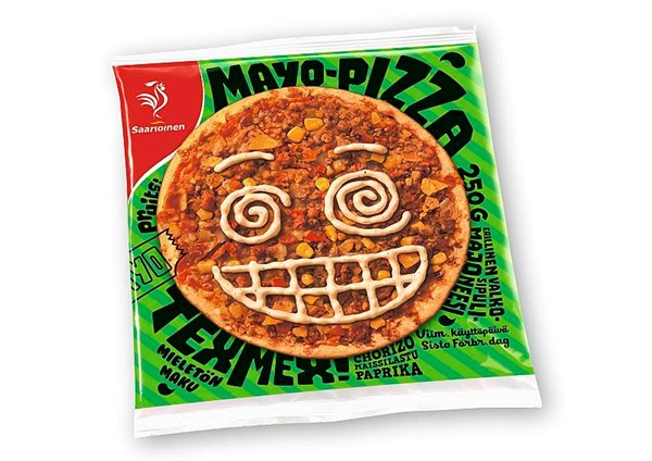 Mayo Jauheliha-chorizopizza valkosipulimajoneesilla 250 g