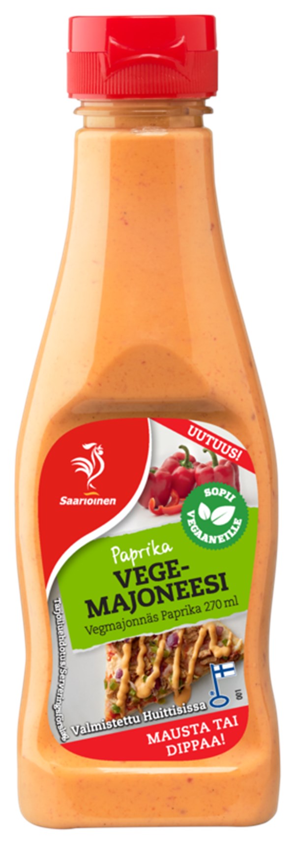 Vegemajoneesi Paprika 270 ml