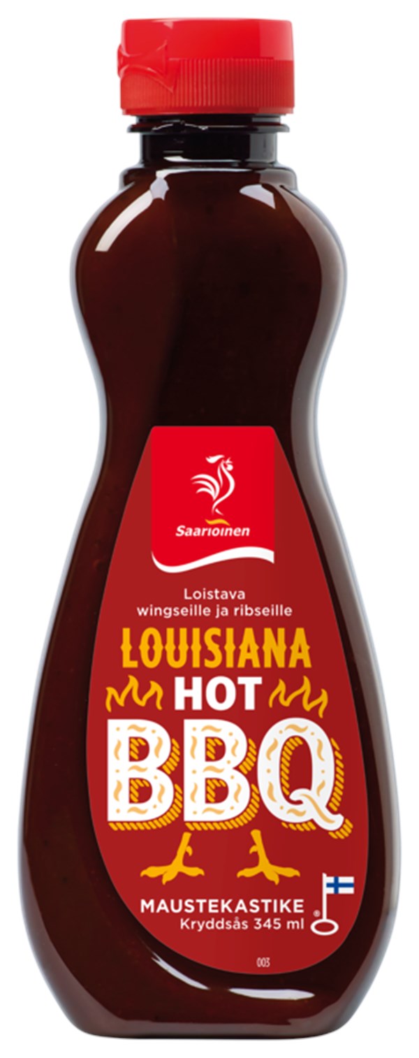 Louisiana Hot BBQ maustekastike 345 ml