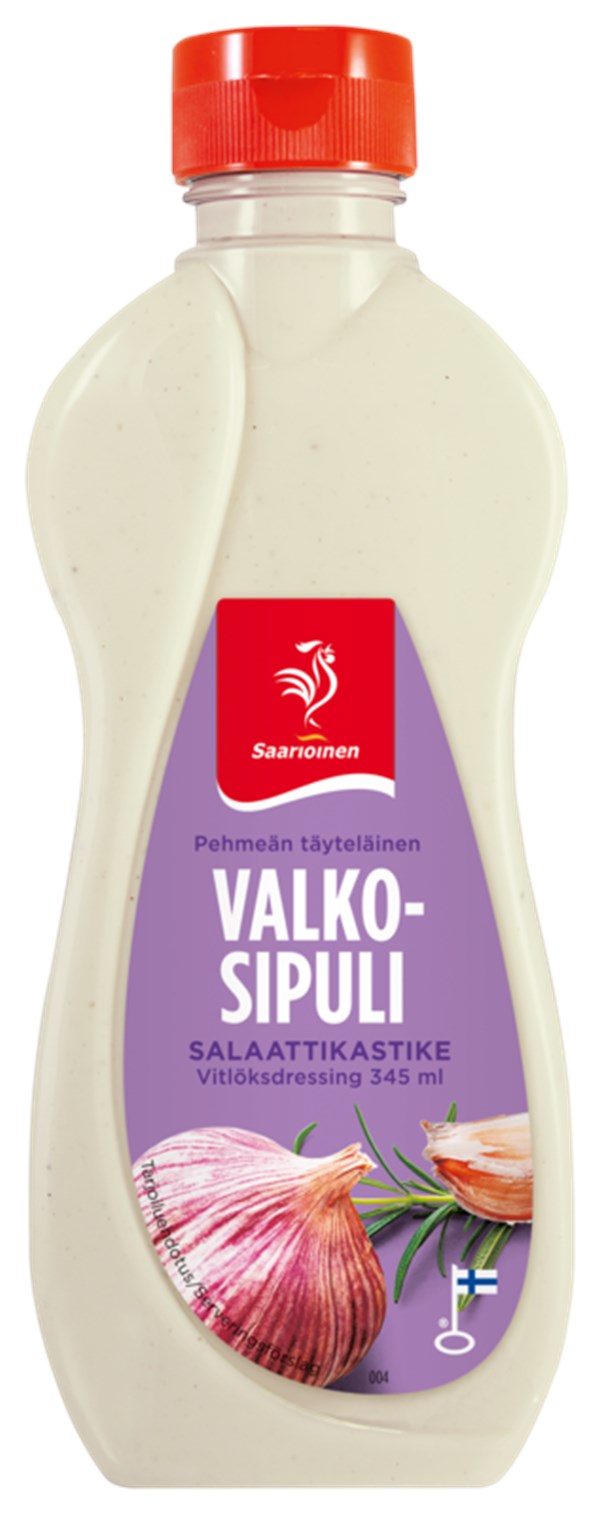 Valkosipulisalaattikastike 345 ml