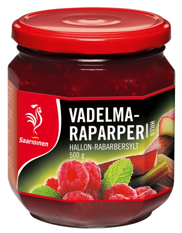 Vadelma-raparperihillo 500 g