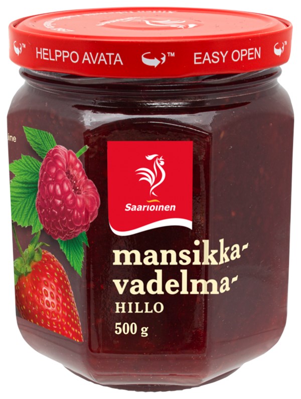 Mansikka-vadelmahillo 500 g