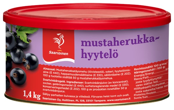 Mustaherukkahyytelö 2 x 1,4 kg