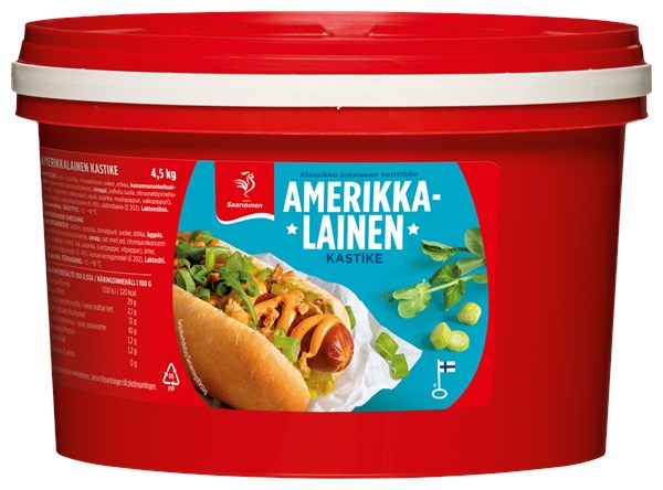 Amerikkalainen kastike 4,5 kg