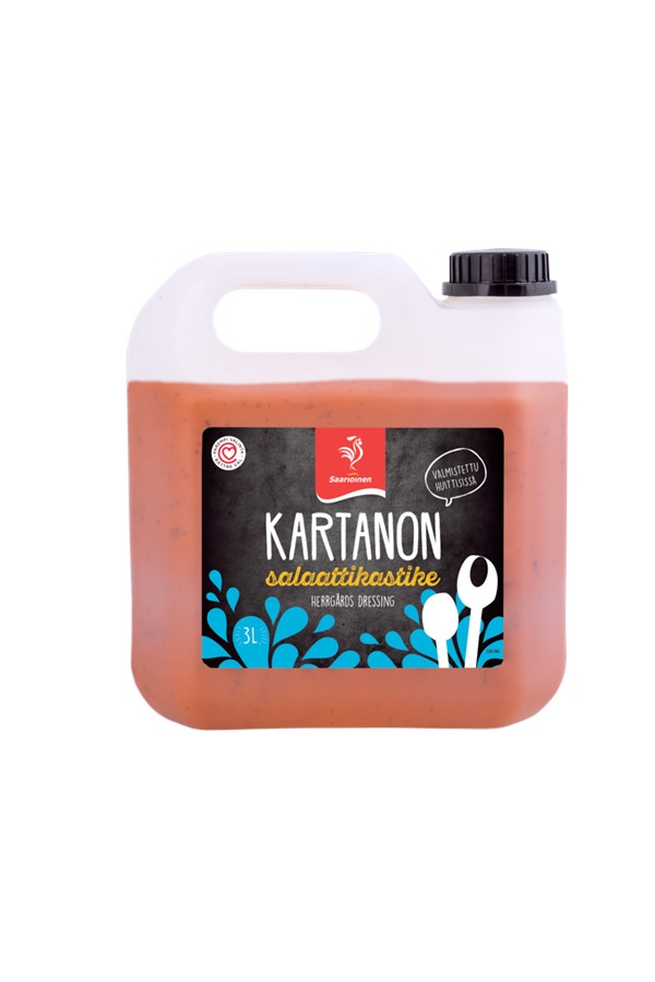 Kartanon salaattikastike 3 L