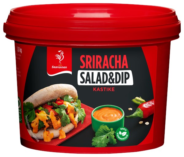 Sriracha salaatti- ja dippikastike 1,8 kg