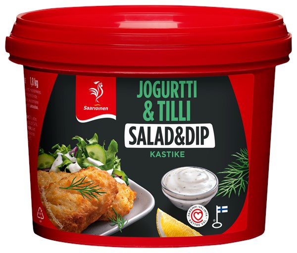 Jogurtti & tilli salaatti- ja dippikastike 1,8 kg