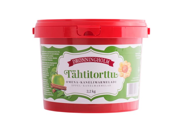 Dronningholm Tähtitorttu Omena-kanelimarmeladi 2,2 kg