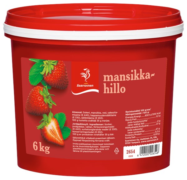 Mansikkahillo 6 kg