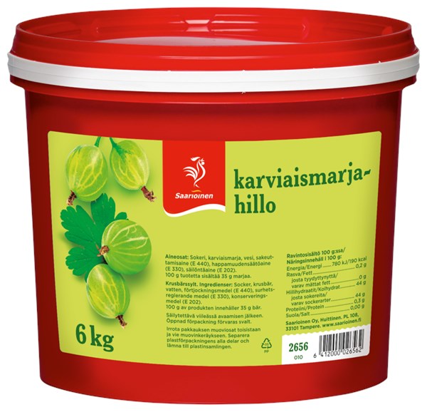 Karviaismarjahillo 6 kg