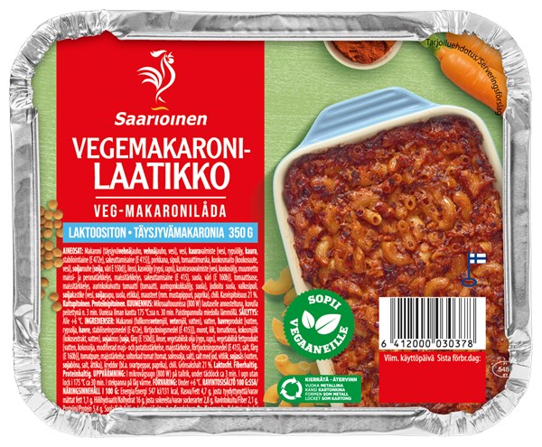 Vegemakaronilaatikko 350 g