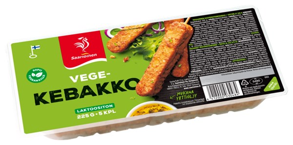 Vegekebakko ja yrttiöljy 225 g