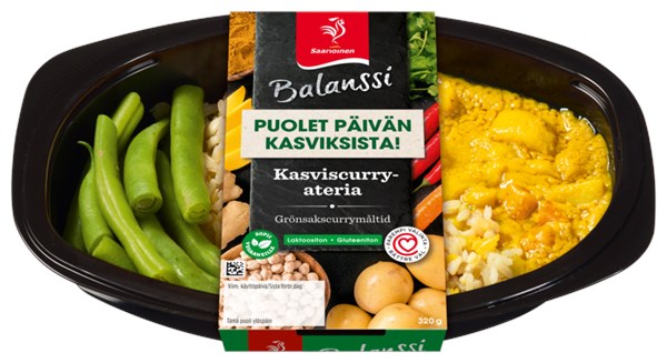 Balanssi Kasviscurryateria 320 g