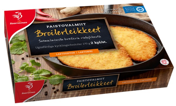 Broilerleikkeet paistovalmis pakaste 270 g