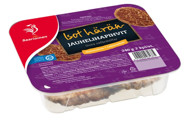 Isot häränjauhelihapihvit 240 g