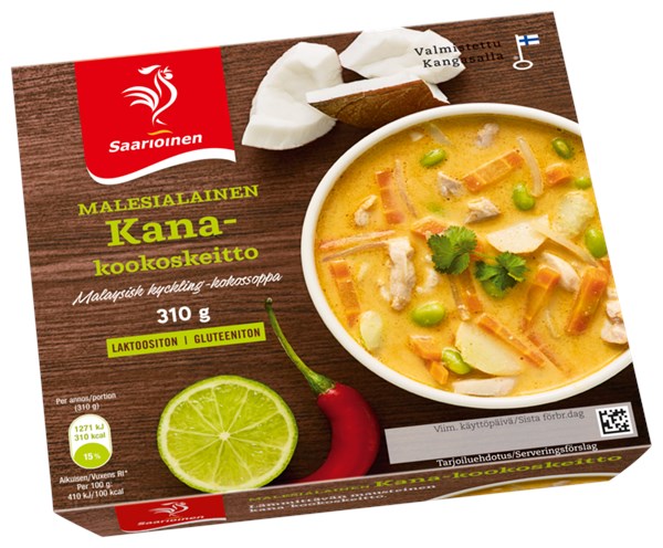 Malesialainen kana-kookoskeitto 310 g