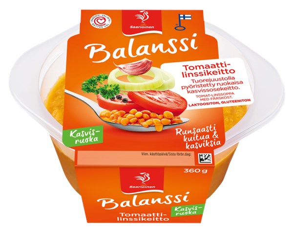 Balanssi Tomaatti-linssikeitto 360 g