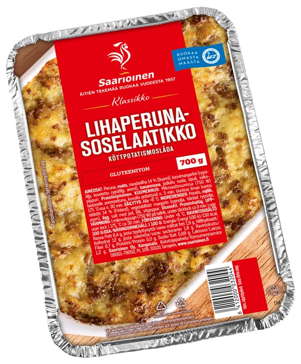 Lihaperunasoselaatikko  700 g