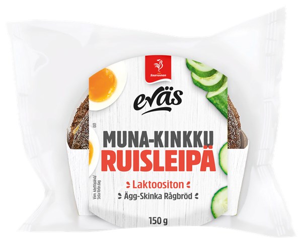 Eväs Muna-Kinkku Ruisleipä 150 g
