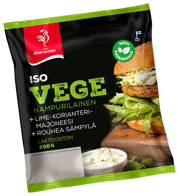 Iso vegehampurilainen 200 g