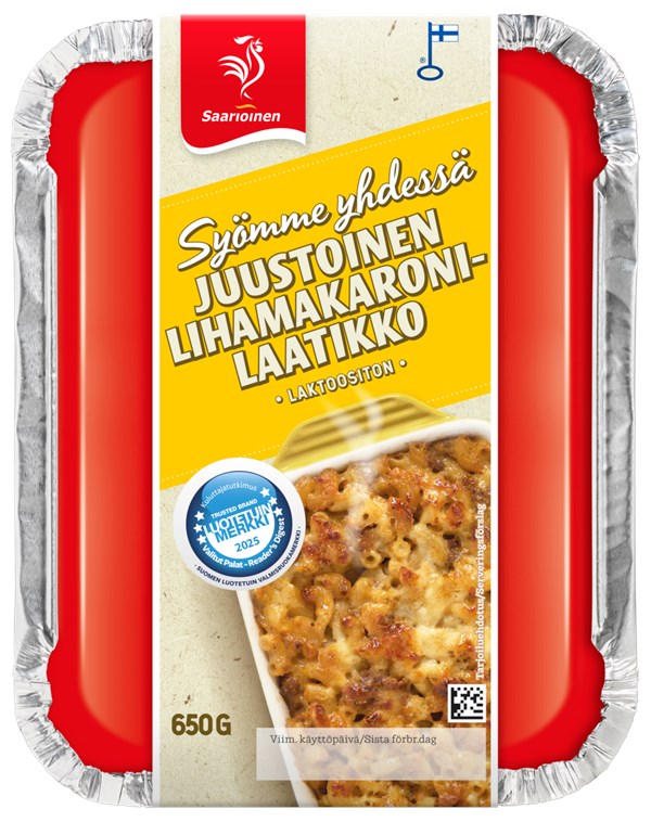 Juustoinen lihamakaronilaatikko 650 g