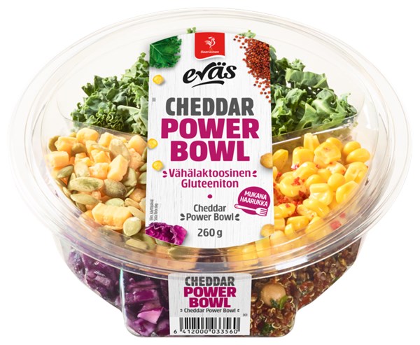 Eväs Power Bowl Cheddar 260 g