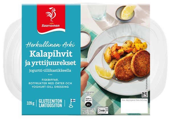 Kalapihvit ja yrttijuurekset 320 g