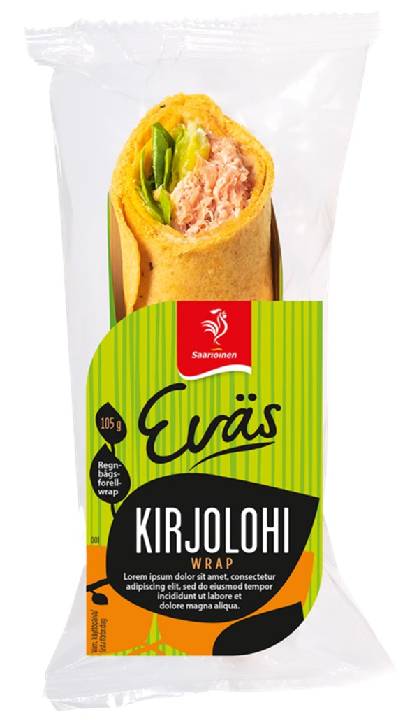 Eväs Kirjolohiwrap 105 g