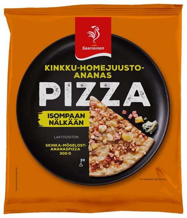 Kinkku-homejuusto-ananaspizza 300 g