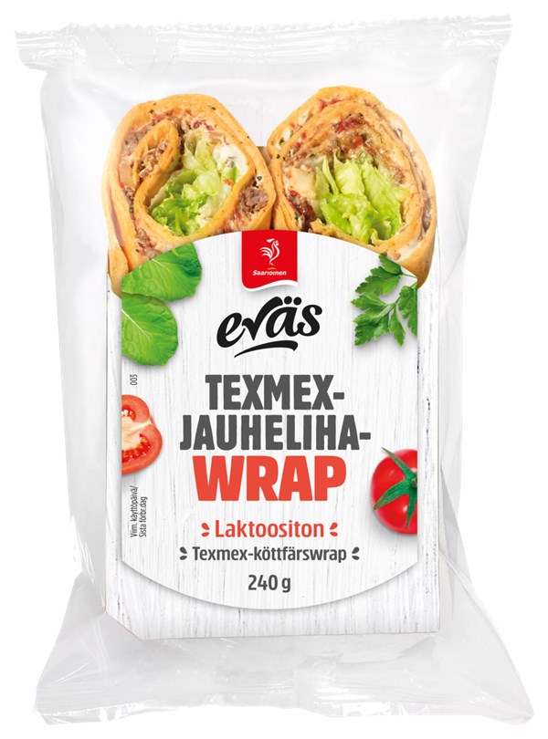 Eväs Texmex-jauhelihawrap 240 g