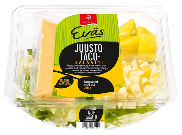 Eväs Juusto-tacosalaatti 210 g