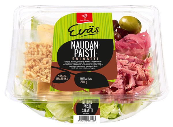 Eväs Naudanpaistisalaatti 210 g