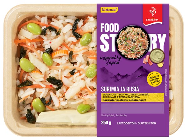 Surimia ja riisiä -ateriasalaatti 250 g