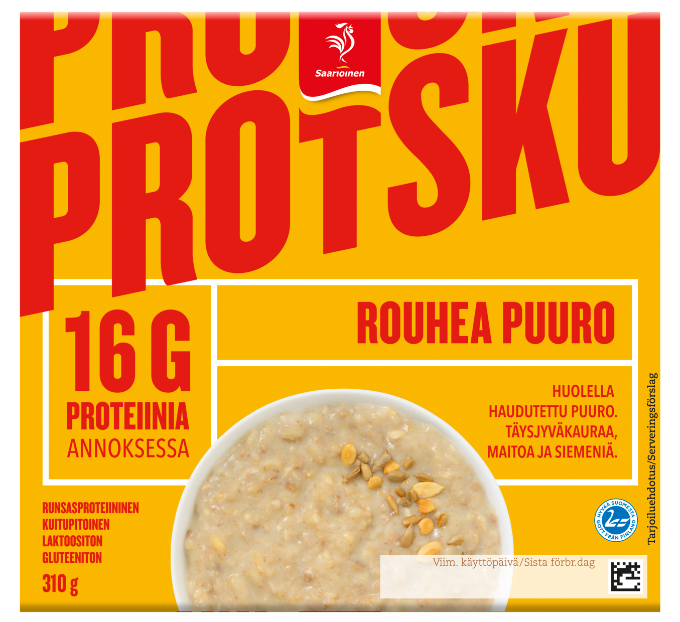 PROTSKU Rouhea puuro 310 g