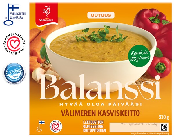 Balanssi Välimeren kasviskeitto 310 g
