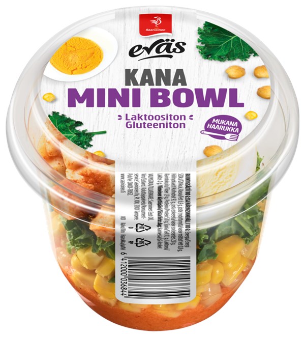 Eväs Mini Bowl Kana 160 g