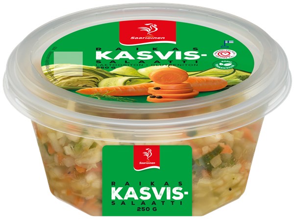 Raikas kasvissalaatti 250 g