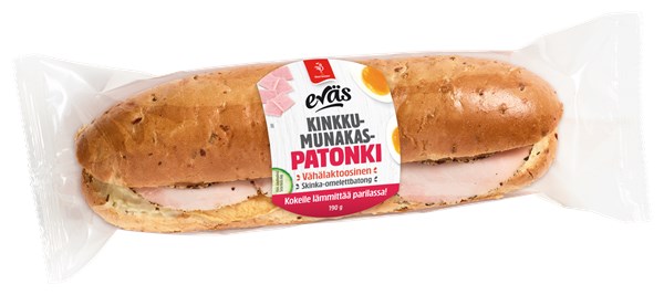 Eväs Kinkku-munakaspatonki 190 g