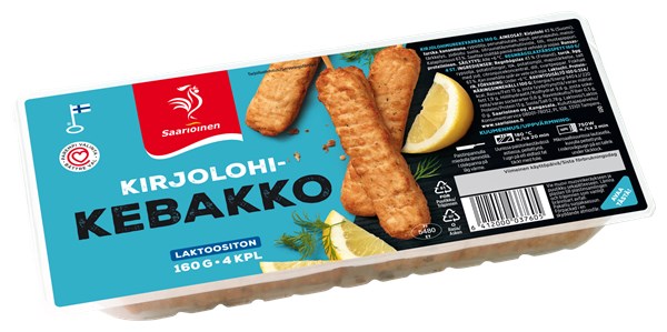 Kirjolohikebakko 160 g