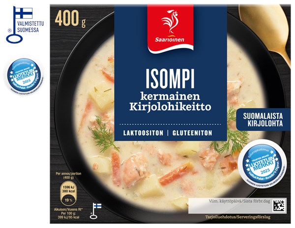 Isompi Kirjolohikeitto 400 g