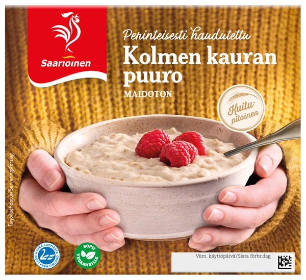 Kolmen kauran puuro 270 g