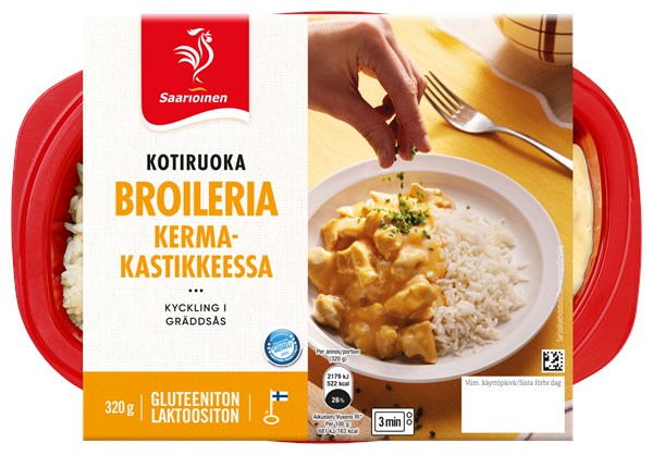 Broileria kermakastikkeessa 320 g