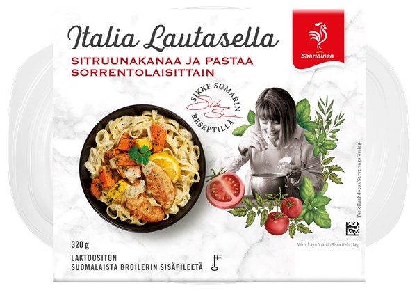 Sitruunakanaa ja pastaa sorrentolaisittain 320 g