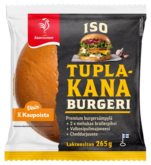 ISO Tuplakana Burgeri 265 g