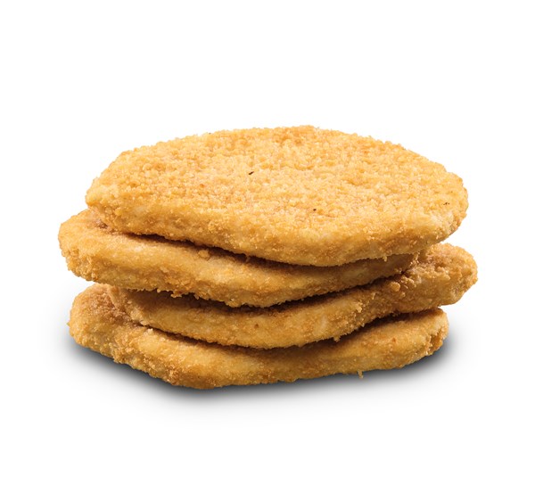 Pieni broiler-parmesanleike 65 g gluteeniton esikypsennetty pakaste 3,6 kg