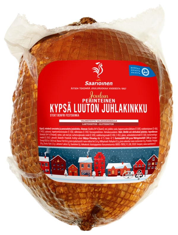 Kypsä luuton Juhlakinkku n. 3,5 kg